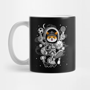 Astronaut Skate Floki Inu Coin To The Moon Floki Army Crypto Token Cryptocurrency Blockchain Wallet Birthday Gift For Men Women Kids Mug